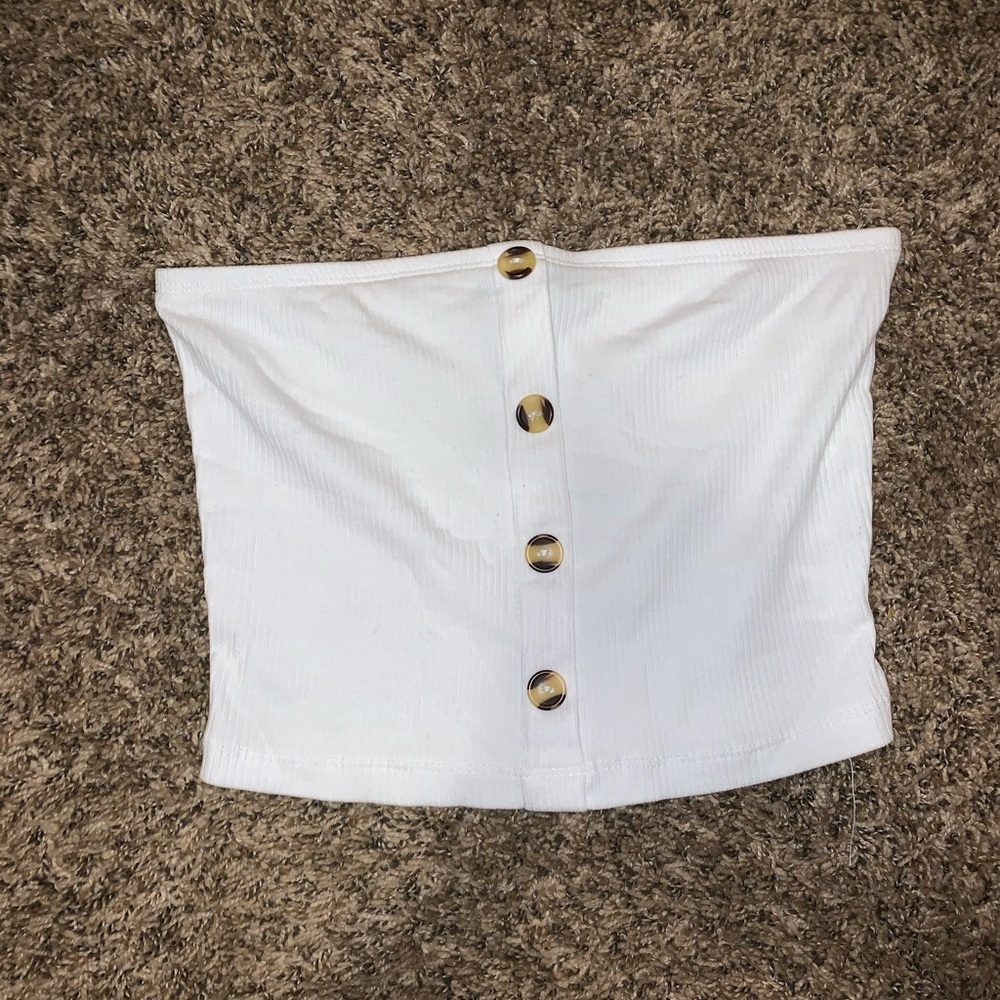 White tube top